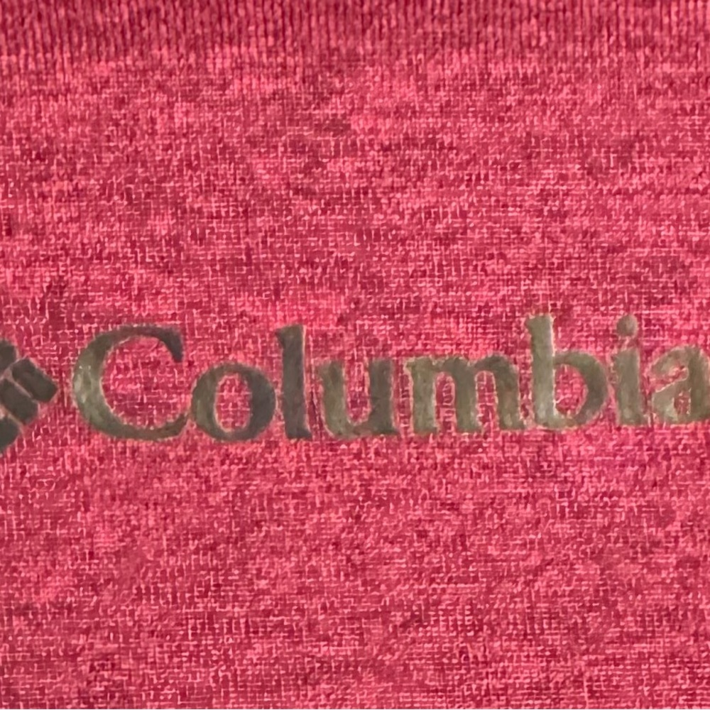 Columbia Men's Burgundy Polo Shirt - Picture 4 of 5